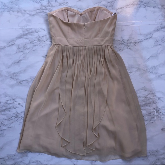 Jenny Yoo Collection Dress Size 2 Strapless Bridesmaid Prom Chiffon - Picture 4 of 11